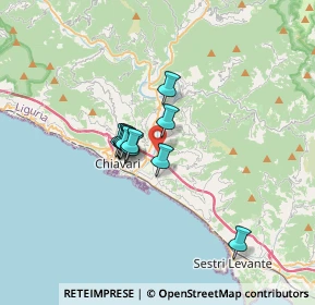 Mappa Via Moggia, 16033 Lavagna GE, Italia (2.20273)