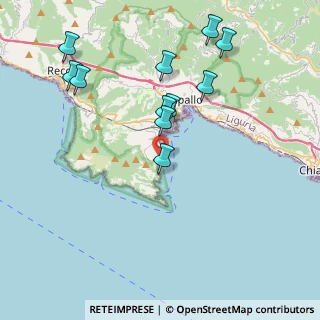 Mappa SS 227, 16038 Santa Margherita Ligure GE, Italia (4.21818)