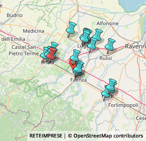 Mappa Via Prosciutta, 48018 Faenza RA, Italia (11.492)