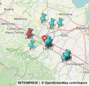 Mappa Via Prosciutta, 48018 Faenza RA, Italia (11.8925)