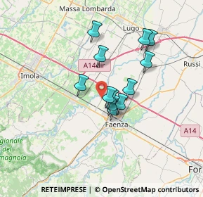 Mappa Via Prosciutta, 48018 Faenza RA, Italia (5.22083)