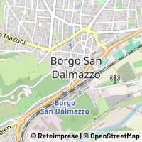 Map Borgo San Dalmazzo