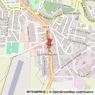 Mappa Via Giardini Sud, 84, 41026 Pavullo nel Frignano, Modena (Emilia Romagna)