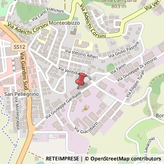 Mappa Via Giuseppe Garibaldi, 35, 41026 Pavullo nel Frignano, Modena (Emilia Romagna)