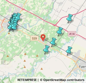 Mappa Via f.lli scardovi, 48014 Castel bolognese RA, Italia (5.669)