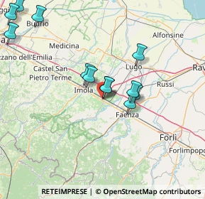 Mappa Via f.lli scardovi, 48014 Castel bolognese RA, Italia (15.99833)