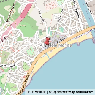 Mappa Via Matteo Repetto, 55r, 17012 Albenga, Savona (Liguria)