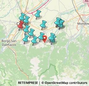 Mappa Via Chiusa di Pesio, 12016 Peveragno CN, Italia (6.41938)