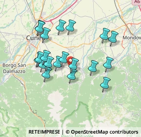 Mappa Via Chiusa di Pesio, 12016 Peveragno CN, Italia (6.794)