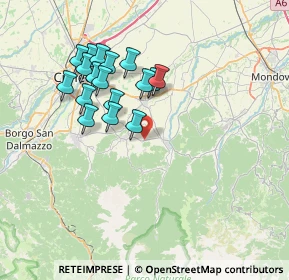 Mappa Via Chiusa di Pesio, 12016 Peveragno CN, Italia (6.78647)