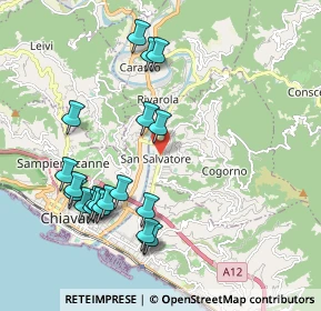 Mappa Corso 4 Novembre, 16030 Cogorno GE, Italia (2.1515)