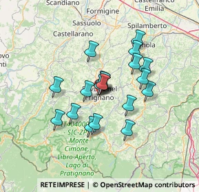 Mappa Via Pietro Mascagni, 41026 Pavullo Nel Frignano MO, Italia (10.3515)