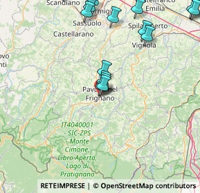 Mappa Via Pietro Mascagni, 41026 Pavullo Nel Frignano MO, Italia (19.89375)