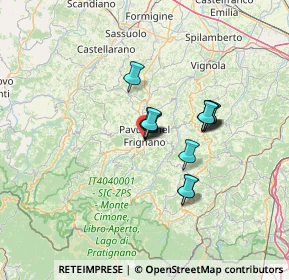 Mappa Via Pietro Mascagni, 41026 Pavullo Nel Frignano MO, Italia (9.32308)