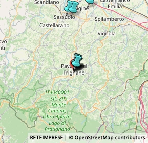 Mappa Via Pietro Mascagni, 41026 Pavullo Nel Frignano MO, Italia (7.05364)