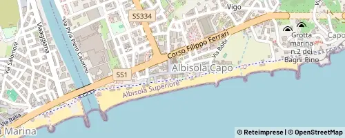 Mappa Albisola Superiore