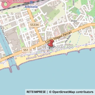 Mappa Via Colombo, 48, 17011 Albisola Superiore, Savona (Liguria)