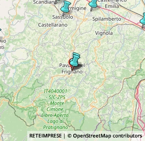 Mappa Via Giardini Sud S.S.12 Km. 137-240, 41026 Pavullo Nel Frignano MO, Italia (30.01)