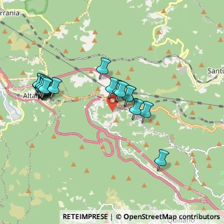 Mappa Via Fusinasca, 17041 Altare SV, Italia (2.1087)