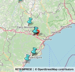 Mappa Via Fusinasca, 17041 Altare SV, Italia (25.20385)