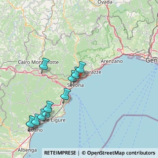 Mappa 17012 Albissola Marina SV, Italia (18.78909)
