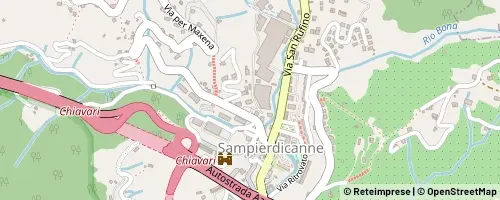 Mappa Chiavari