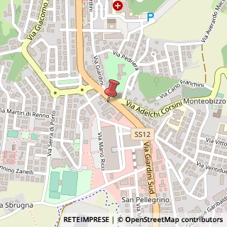 Mappa Via Giardini Sud, 36, 41026 Pavullo nel Frignano, Modena (Emilia Romagna)