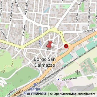 Mappa Via Guglielmo Marconi, 11, 12011 Borgo San Dalmazzo, Cuneo (Piemonte)