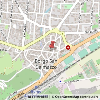 Mappa Via Guglielmo Marconi, 12, 12011 Borgo San Dalmazzo, Cuneo (Piemonte)