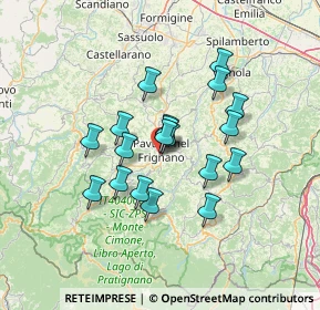 Mappa Via Serra di Porto, 41026 Pavullo Nel Frignano MO, Italia (10.77158)