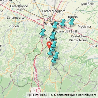 Mappa Via Gruppi, 40065 Pianoro BO, Italia (9.68091)
