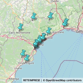 Mappa Via A. Boito, 17012 Albissola Marina SV, Italia (11.77529)