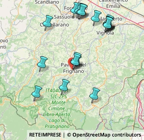 Mappa Via Enzo Ferrari, 41026 Pavullo Nel Frignano MO, Italia (17.6735)