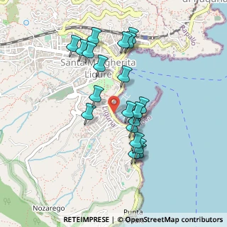 Mappa Via Garibaldi, 16038 Santa Margherita Ligure GE, Italia (0.4255)