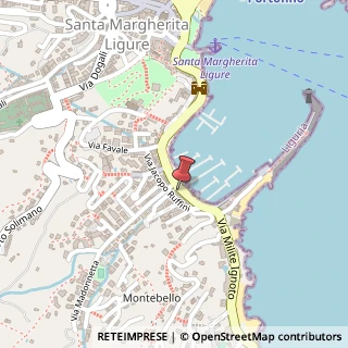 Mappa Via Nino Bixio, 3, 16038 Santa Margherita Ligure, Genova (Liguria)