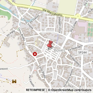 Mappa Via Statuto, 11, 12012 Boves, Cuneo (Piemonte)