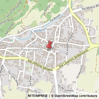 Mappa Via Roma, 40, 12016 Peveragno, Cuneo (Piemonte)