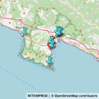 Mappa Via Goffredo Mameli, 16038 Santa Margherita Ligure GE, Italia (2.10818)