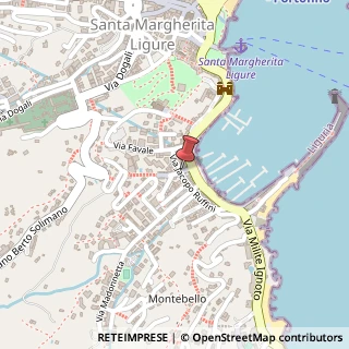 Mappa Via Marsala, 12, 16038 Santa Margherita Ligure, Genova (Liguria)