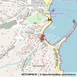 Mappa Via Antonio Maria Maragliano, 8, 16038 Santa Margherita Ligure, Genova (Liguria)
