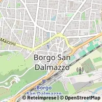 Mapa Borgo San Dalmazzo