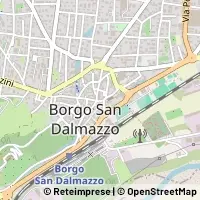Mapa Borgo San Dalmazzo