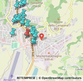 Mappa Via Alessandro Manzoni, 41026 Pavullo Nel Frignano MO, Italia (0.5805)