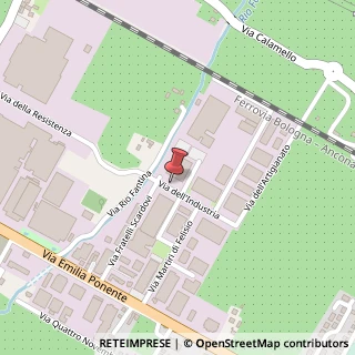 Mappa Via dell'Industria, 49, 48014 Castel Bolognese, Ravenna (Emilia Romagna)