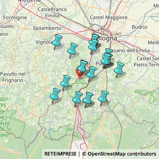 Mappa 40043 Marzabotto BO, Italia (11.5275)