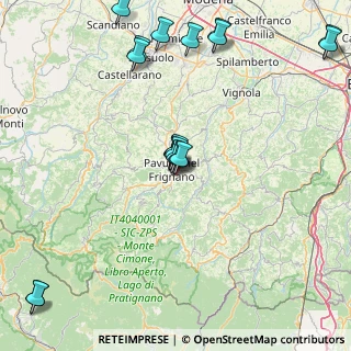 Mappa Via Fanin, 41026 Pavullo Nel Frignano MO, Italia (18.76278)