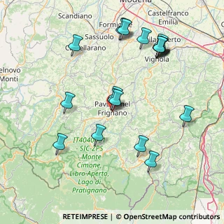 Mappa Largo C. A. dalla Chiesa, 41026 Pavullo Nel Frignano MO, Italia (17.611)