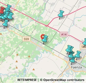 Mappa SP10, 48014 Castel bolognese RA, Italia (7.12)