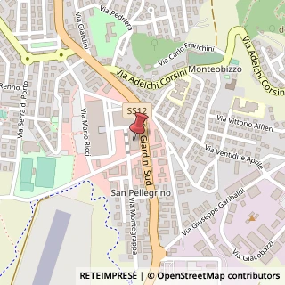 Mappa Via Giardini Sud, 52, 41026 Pavullo nel Frignano, Modena (Emilia Romagna)