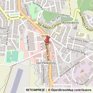 Mappa Via Giardini Sud, 58, 41026 Pavullo nel Frignano, Modena (Emilia Romagna)